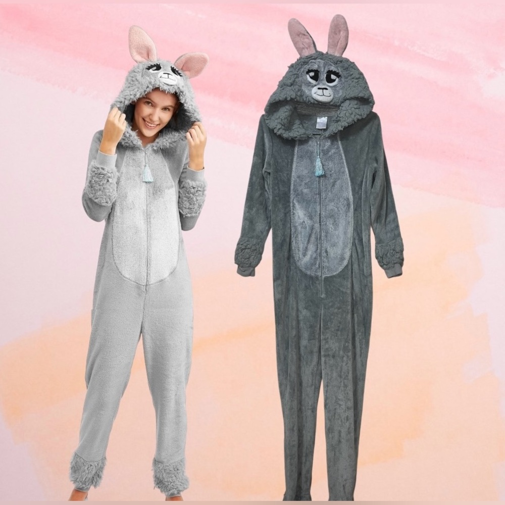 🦙 Gray Llama Onesie/pajama